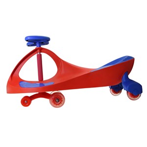 سه چرخه لوپ کار چرخ ژله ای چراغدار قرمز آبی LOOPCAR _اسباب بازی دوچرخه