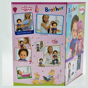 عروسک پسر بچه بیبی بورن 43 سانتی مدل YALE BABY_اسباب بازی عروسک دخترانه