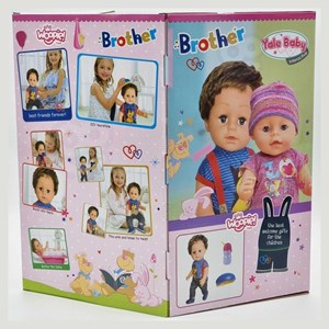عروسک پسر بچه بیبی بورن 43 سانتی مدل YALE BABY_اسباب بازی عروسک دخترانه