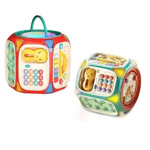 اسباب بازی هشت ضلعی هوش موزیکال Baby enlightenment octahedron_اسباب بازی نوزادی