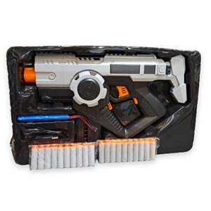 اسباب بازی تفنگ شارژی تیر فومی مدل 21103_اسباب بازی تفنگ