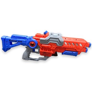 اسباب بازی تفنگ آب پاش شارژی آبی قرمز _اسباب بازی تفنگ