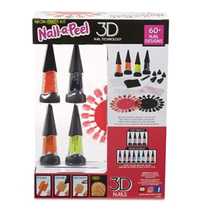 اسباب بازی ست طراحی ناخن Nail Art سری Neon glow kit‏_اسباب بازی اکسسوری