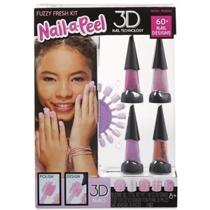 اسباب بازی ست طراحی ناخن Nail Art سری FUZZY FRESH_اسباب بازی اکسسوری