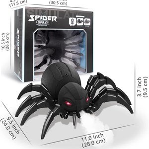اسباب بازی ربات کنترلی عنکبوت دودزا Realistic RC Spider Robot_اسباب بازی ربات