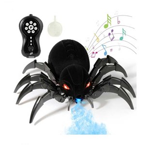 اسباب بازی ربات کنترلی عنکبوت دودزا Realistic RC Spider Robot_اسباب بازی ربات