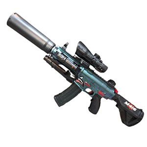 اسباب بازی تفنگ شارژی پوکه پران تیر ژله ای مدل M416_اسباب بازی تفنگ