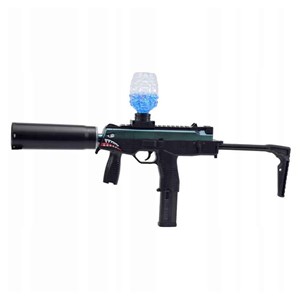 اسباب بازی تفنگ شارژی تیر ژله ای لیزردار مدل MP9 _اسباب بازی تفنگ