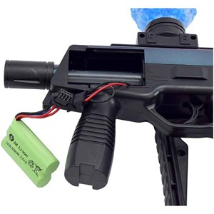 اسباب بازی تفنگ شارژی تیر ژله ای لیزردار مدل MP9 _اسباب بازی تفنگ