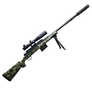 اسباب بازی تفنگ بزرگ شارژی تیر ژله ای دو حالته _اسباب بازی تفنگ