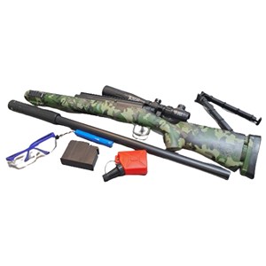 اسباب بازی تفنگ بزرگ شارژی تیر ژله ای دو حالته _اسباب بازی تفنگ