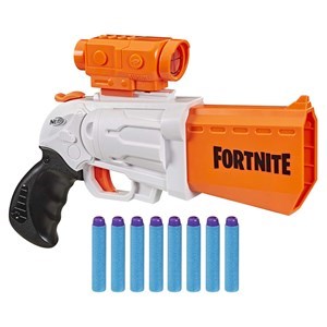 اسباب بازی تفنگ نرف Nerf مدل Hasbro - Nerf - Fortnite SR Blaster - 4-Dart Hammer Action_اسباب بازی تفنگ