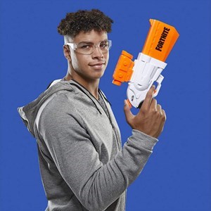 اسباب بازی تفنگ نرف Nerf مدل Hasbro - Nerf - Fortnite SR Blaster - 4-Dart Hammer Action_اسباب بازی تفنگ