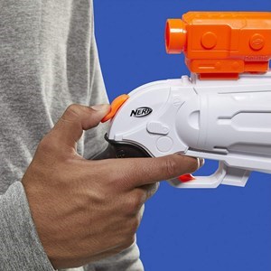 اسباب بازی تفنگ نرف Nerf مدل Hasbro - Nerf - Fortnite SR Blaster - 4-Dart Hammer Action_اسباب بازی تفنگ