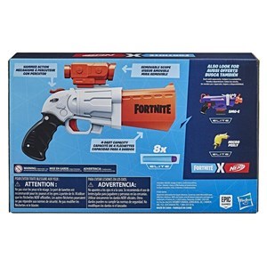 اسباب بازی تفنگ نرف Nerf مدل Hasbro - Nerf - Fortnite SR Blaster - 4-Dart Hammer Action_اسباب بازی تفنگ