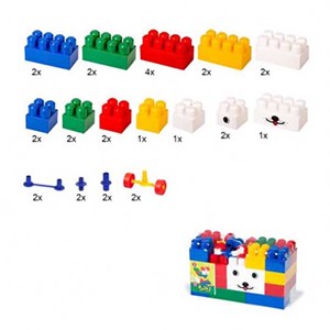 اسباب بازی لگو کلاسیک آجره 31 قطعه با فرزندان_اسباب بازی لگو