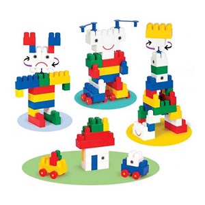 اسباب بازی لگو کلاسیک آجره 33 قطعه کیفی با فرزندان_اسباب بازی لگو