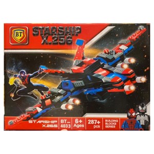 اسباب بازی لگو مارول مرد عنکبوتی بزرگ 287 قطعه مدل BT_4033_اسباب بازی لگو