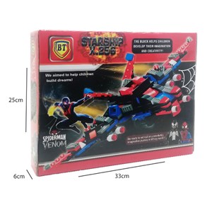 اسباب بازی لگو مارول مرد عنکبوتی بزرگ 287 قطعه مدل BT_4033_اسباب بازی لگو