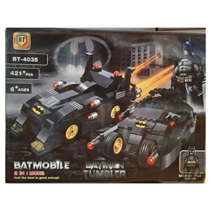 اسباب بازی لگو دی سی ماشین بتمن 421 قطعه مدل BT_4035_اسباب بازی لگو
