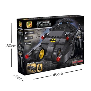 اسباب بازی لگو دی سی ماشین بتمن 421 قطعه مدل BT_4035_اسباب بازی لگو