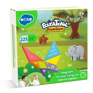 پازل مگنتی حیوانات هولی تویز مدل Hola Toys E7982_اسباب بازی لگو