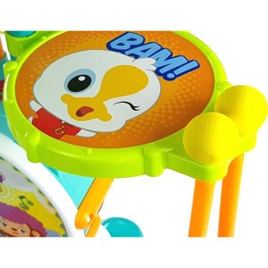 اسباب بازی موزیکال جاز و درام بزرگ هولی تویز مدل 3130 Hola Toys Dimple Electric Big Toy Drum Set for Kids _اسباب بازی موسیقی