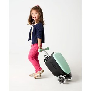 اسکوتر چمدانی جمع شو نعنایی مدل Micro - Luggage - Junior Mint_اسکوتر