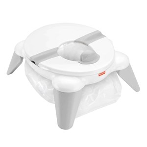 توالت فرنگی مسافرتی کودک مدل Mattel - Fisher Price - 2-In-1 Travel Potty_اسباب بازی نوزادی
