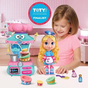 عروسک آلیس در سرزمین عجایب همراه با فر جادویی مدل Disney - Disney Junior - Alice's Wonderland Bakery Alice Doll and Magical Oven Set_اسباب بازی عروسک دخترانه