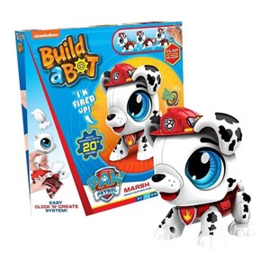 اکشن فیگور ساختنی مارشال Paw Patrol سگ های نگهبان مدل Goliath - Paw Patrol - Build a Bot - Marshall_اسباب بازی اکشن فیگور