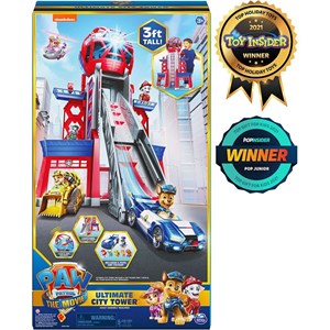 برج مراقبت بزرگ سگ ‌های نگهبان Paw Patrol مدل Spin Master - Paw Patrol - Paw Patrol The Movie Ultimate City Tower_اسباب بازی اکشن فیگور