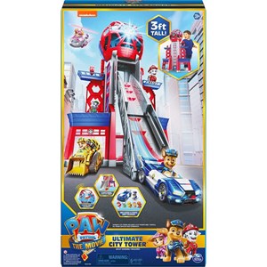 برج مراقبت بزرگ سگ ‌های نگهبان Paw Patrol مدل Spin Master - Paw Patrol - Paw Patrol The Movie Ultimate City Tower_اسباب بازی اکشن فیگور