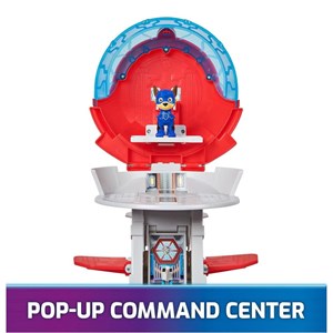  ناو هواپیمابر سگ‌ های نگهبان Paw Patrol مدل Spin Master - Paw Patrol - The Mighty Movie, Aircraft Carrier HQ Playset_اسباب بازی اکشن فیگور
