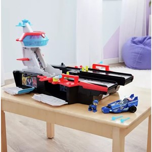  ناو هواپیمابر سگ‌ های نگهبان Paw Patrol مدل Spin Master - Paw Patrol - The Mighty Movie, Aircraft Carrier HQ Playset_اسباب بازی اکشن فیگور