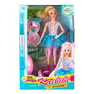 عروسک باربی اسکوتر سوار کنترلی 30 سانتی_اسباب بازی عروسک دخترانه