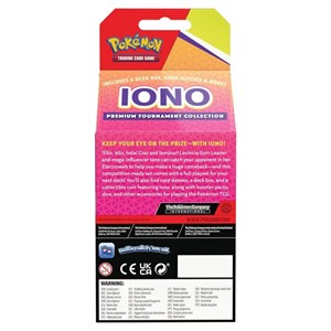 پک مسابقات کارت بازی پوکمون مدل Pokemon - Iono Premium_بازی فکری