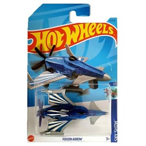 اسباب بازی ماکت هواپیما فلزی هات ویلز مدل 250_45 Hot Wheels Poison Arrow_اسباب بازی ماشین