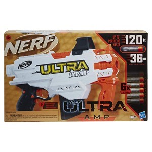 اسباب بازی تفنگ نرف Nerf مدل Hasbro - Nerf - Ultra Amp Motorized Blaster - 6 Dart and Clips_اسباب بازی تفنگ