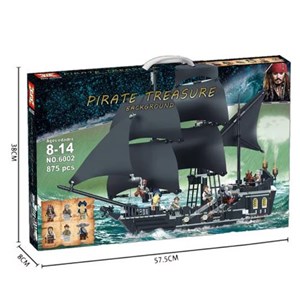 لگو کریتور کشتی دزدان دریایی 875 قطعه مدل 6002_اسباب بازی لگو