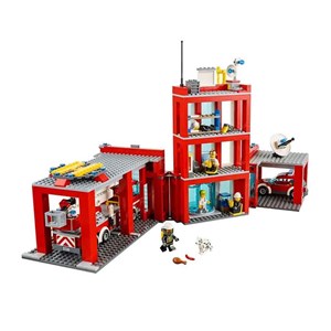 لگو سیتی عملیات آتش نشانی 919 قطعه مدل Cityes 6064_اسباب بازی لگو