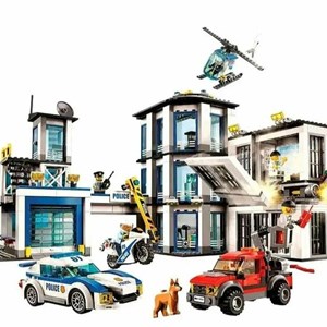 لگو سیتی ایستگاه پلیس 894 قطعه مدل Cityes 6065_اسباب بازی لگو