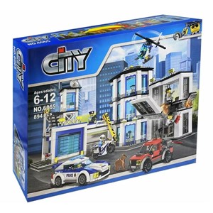 لگو سیتی ایستگاه پلیس 894 قطعه مدل Cityes 6065_اسباب بازی لگو