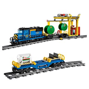 لگو سیتی قطار باری کنترلی 888 قطعه مدل Cityes 6103_اسباب بازی لگو