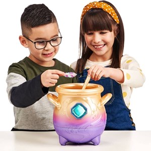 مجیک میکسیز دیگ جادویی با عروسک رباتیک سورپرایزی آبی Magic Mixies_عروسک رباتیک