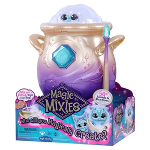 مجیک میکسیز دیگ جادویی با عروسک رباتیک سورپرایزی آبی Magic Mixies_عروسک رباتیک