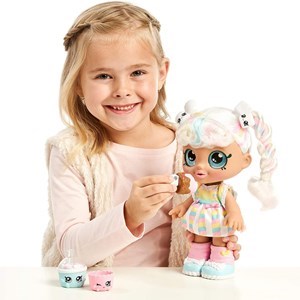 عروسک دخترانه Kindi Kids مدل Moose - Kindi Kids - Marsha Mello Snack Time Friends_اسباب بازی عروسک دخترانه