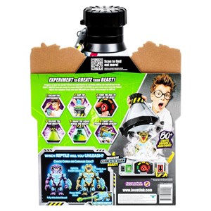 آزمایشگاه کشف هیولاها سری خزنده مدل Moose - Beast Lab - Reptile Beast Creator_عروسک رباتیک