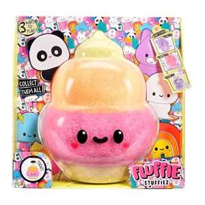 عروسک پولیشی بستنی سورپرایزی بزرگ مدل MGA - Fluffie Stuffiez - Large Collectible Plush - Ice Craem_عروسک سورپرایزی