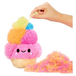 عروسک پولیشی بستنی سورپرایزی بزرگ مدل MGA - Fluffie Stuffiez - Large Collectible Plush - Ice Craem_عروسک سورپرایزی